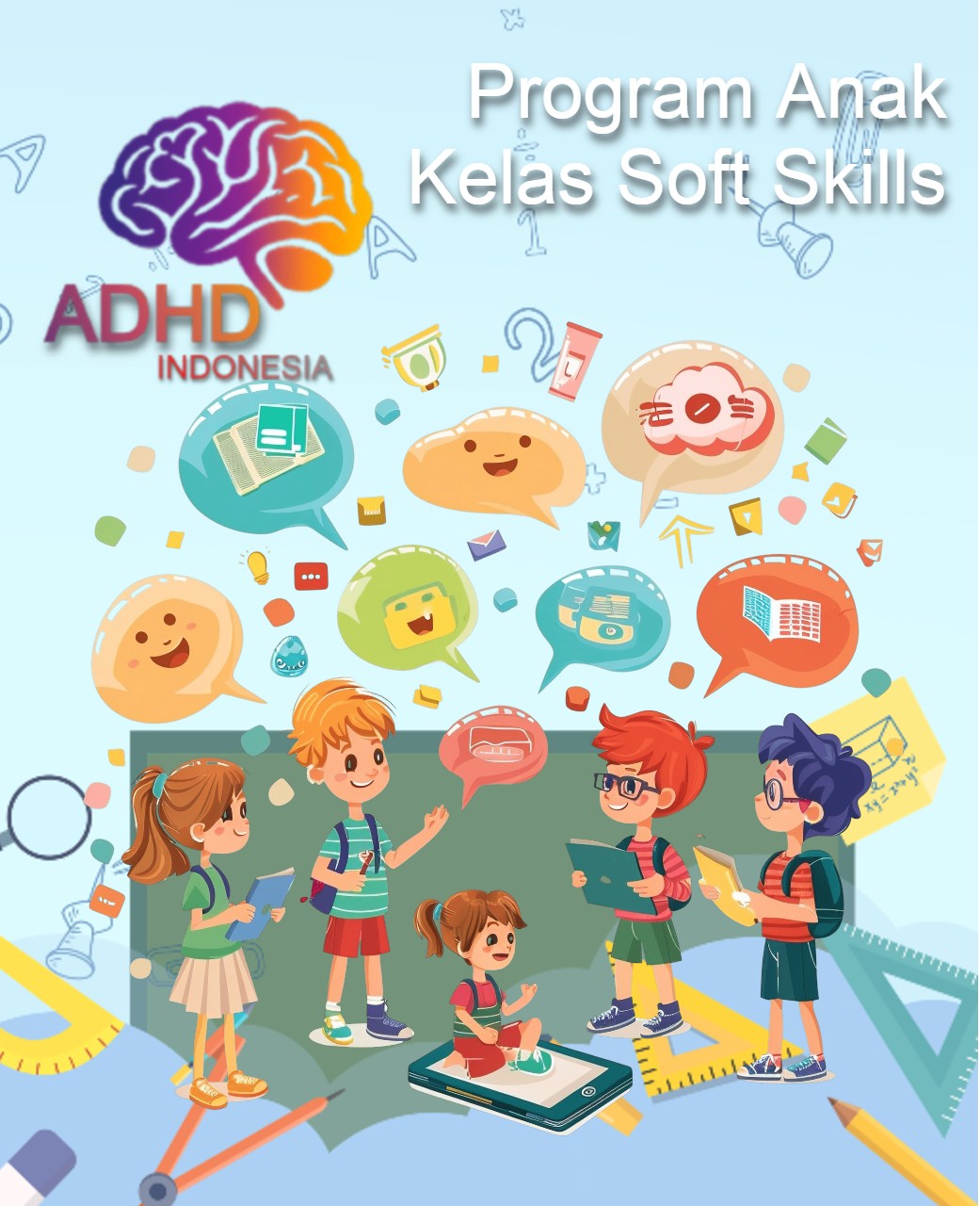 Program ADHD Indonesia Kabupaten Sarmi Kelas Soft Skills Anak ADHD